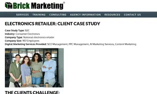 Preview of the National Electronics Retailer Case Study