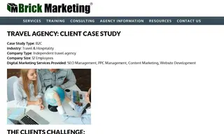 Preview of the Independent Travel Agency Case Study