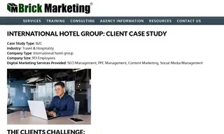 Preview of the International Hotel Group Case Study
