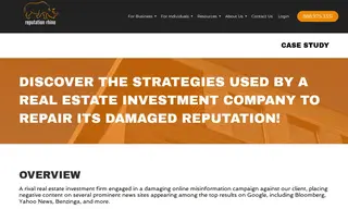 Preview of the Real Estate Investment Company (unnamed) Case Study