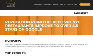 Preview of the Two NYC Restaurants Case Study