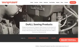 Preview of the DoALL Sawing Products Case Study