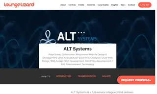 Preview of the ALT Systems Case Study