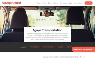 Preview of the Agape Transportation Case Study