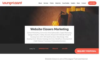 Preview of the Website Closers Case Study