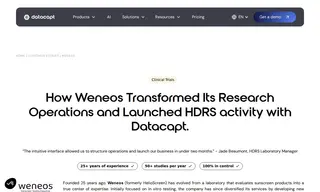 Preview of the Weneos Case Study