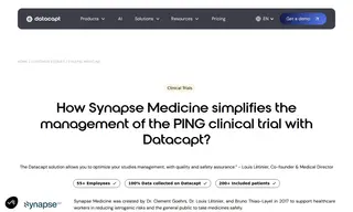 Preview of the Synapse Medicine Case Study