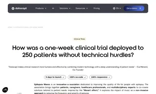 Preview of the Epilepsia Waves Case Study