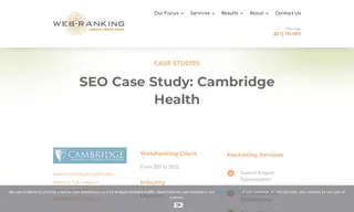 Preview of the Cambridge College of Healthcare and Technology Case Study