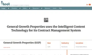 Preview of the General Growth Properties Case Study