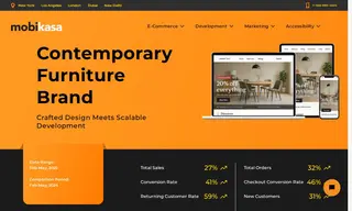 Preview of the UK-based Contemporary Furniture Brand Case Study
