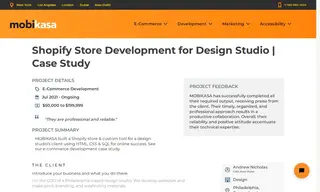 Preview of the Pixel Parlor Case Study