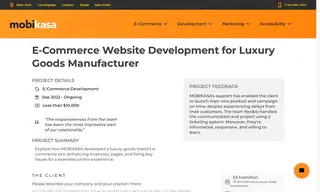 Preview of the Luxury Goods Manufacturer Case Study