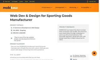 Preview of the Sporting Goods Manufacturer Case Study