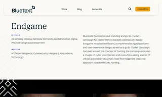 Preview of the EndGame Case Study