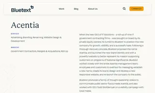 Preview of the Acentia Case Study