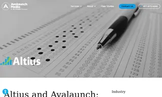 Preview of the Altius Test Prep Case Study