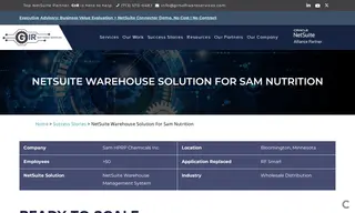 Preview of the Sam HPRP Chemicals Inc Case Study