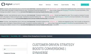 Preview of the Syniverse Case Study
