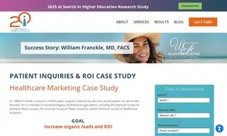 Preview of the Dr. William Franckle (plastic Surgery Practice) Case Study