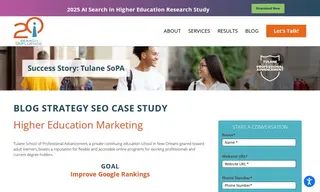 Preview of the Tulane School of Professional Advancement Case Study