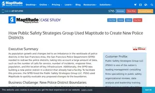 Preview of the Public Safety Strategies Group LLC Case Study