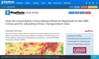 Preview of the United States Census Bureau Case Study