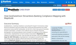 Preview of the GeoDataVision Case Study