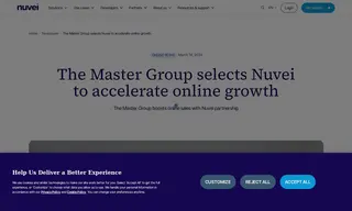 Preview of the The Master Group Case Study