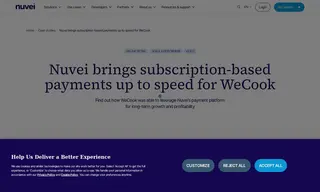 Preview of the WeCook Case Study