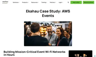 Preview of the AWS Events Case Study