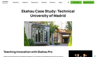Preview of the Technical University of Madrid Case Study