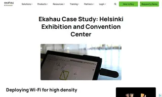 Preview of the Helsinki Exhibition and Convention Center Case Study