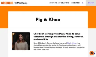Preview of the Pig & Khao Case Study