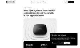 Preview of the Ajax Systems Case Study