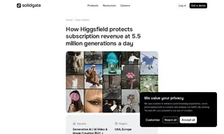 Preview of the Higgsfield Case Study
