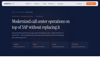Preview of the Konica Minolta Business Solutions U.s.a Case Study