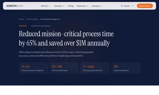 Preview of the Missile Defense Agency Case Study