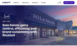 Preview of the Sola Salon Studios Case Study