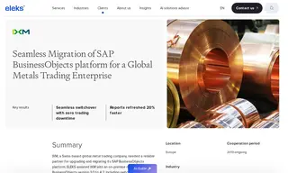 Preview of the IXM Case Study