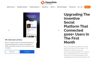 Preview of the Our Customers Case Study