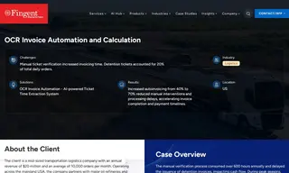 Preview of the Mid-sized Transportation Logistics Company Case Study