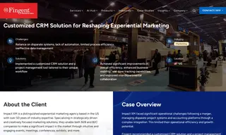 Preview of the Impact XM Case Study
