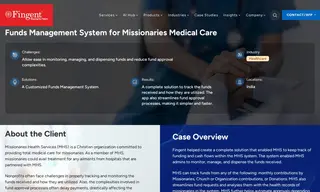 Preview of the Missionaries Health Services (mhs) Case Study
