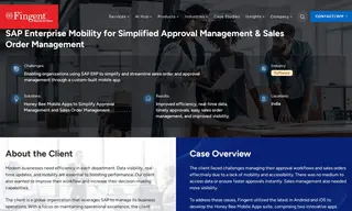 Preview of the Global Organization Leveraging SAP Case Study