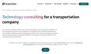 Preview of the US-based Transportation Company Case Study