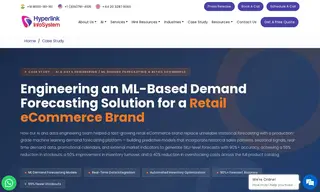 Preview of the Retail Ecommerce Brand Case Study