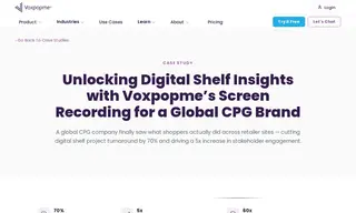Preview of the Global CPG Company Case Study