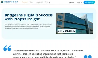 Preview of the Bridgeline Digital Case Study