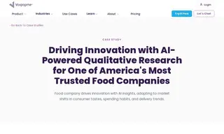 Preview of the One of America’s Most Trusted Food Companies Case Study